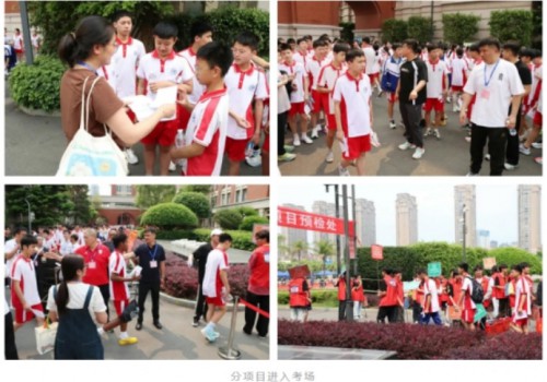 中考体育开考 福清西山学校全力护航学子逐梦